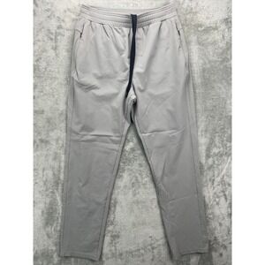Public Record Men's Jogger 34x32‎ Gray Tech Drawstring Pockets